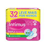Absorvente Externo Intimus Tripla Proteção Seca com Abas-32un
