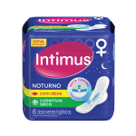 Absorvente Externo Intimus Noturno  Seca com Abas- 8un