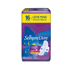 Absorvente Externo Sempre Livre Adapt Plus Suave com Abas- 16un