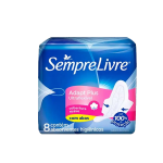 Absorvente Externo Sempre Livre Adapt Suave com Abas 8un