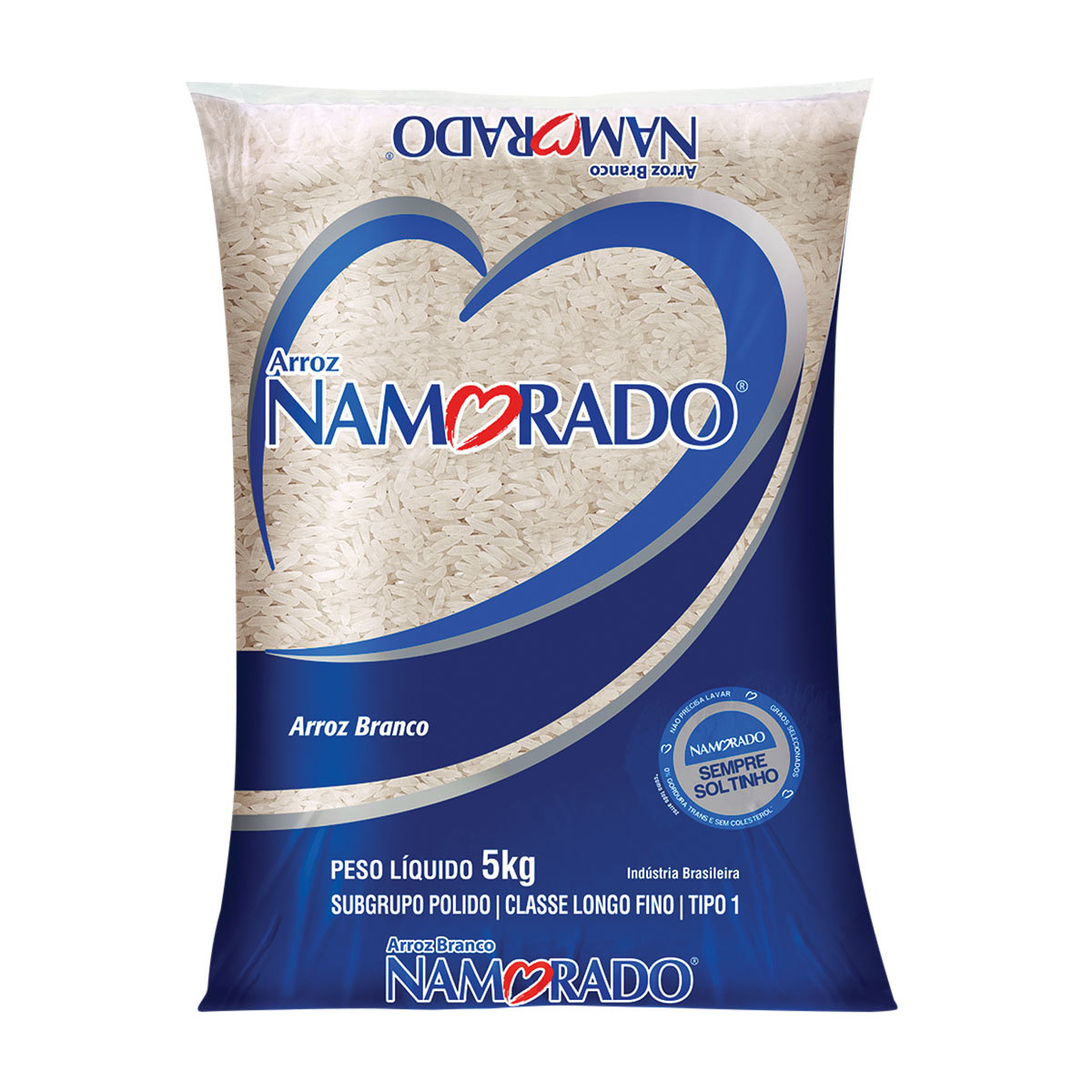 Arroz Namorado Arroz Namorado Tipo 1 5Kg - Imagem 1