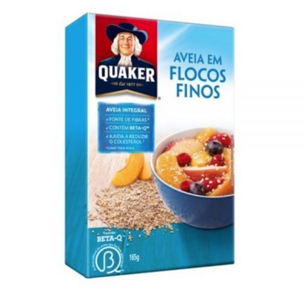 Aveia em Flocos Finos Quaker 165g
