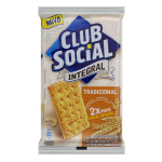 Biscoito Integral Tradicional Club Social 144g