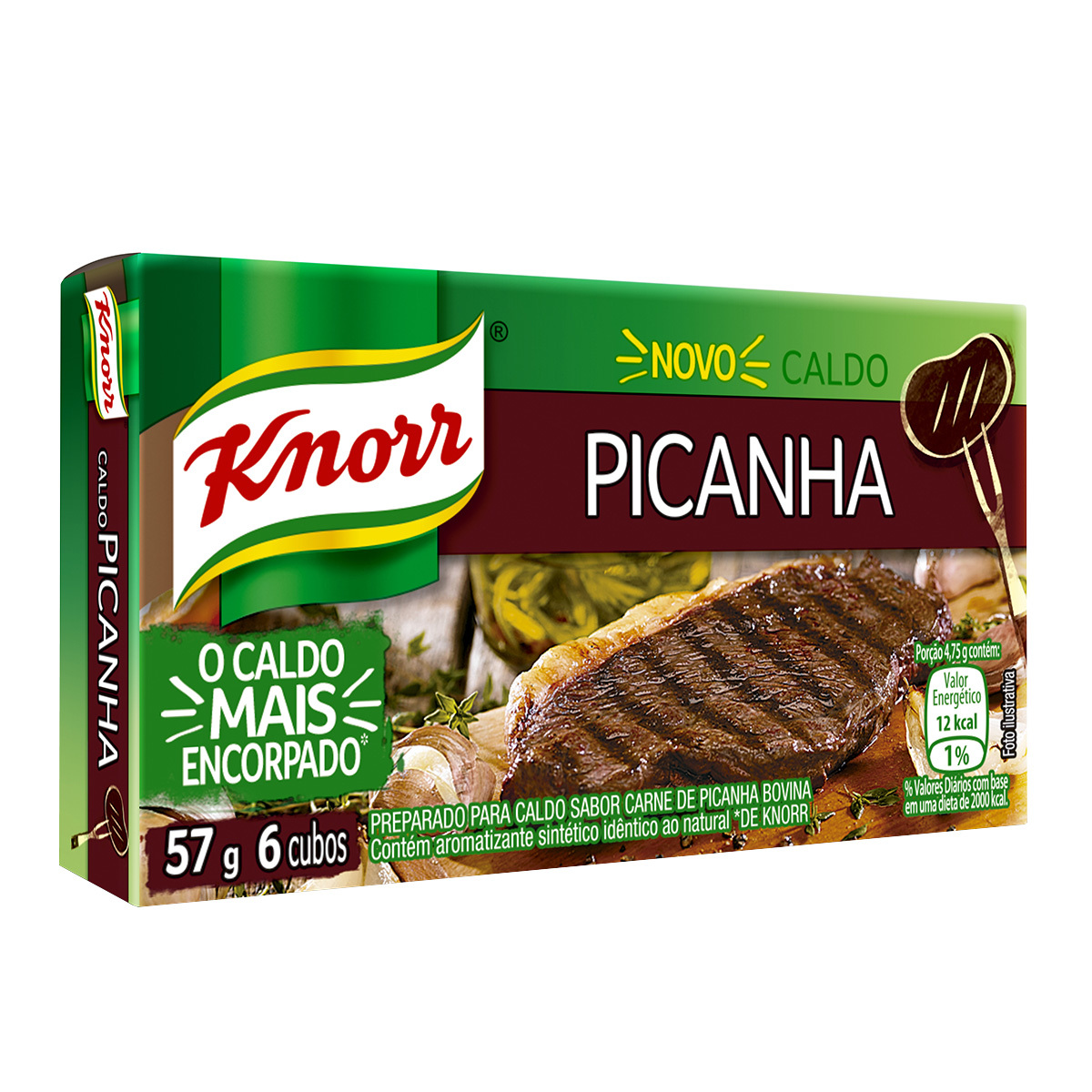 Print Caldo Knorr Picanha 57g - Imagem 1