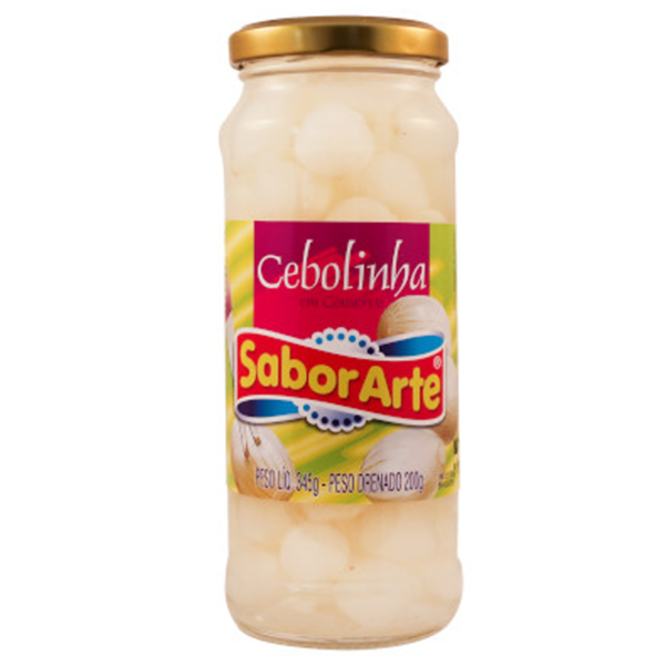 Cebolinha Sabor Arte Cebolinha em Conserva Sabor Arte 345g