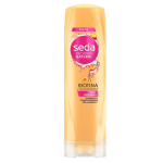 Condicionador Seda Recarga Natural Biotina Óleo de Ricino 325ml