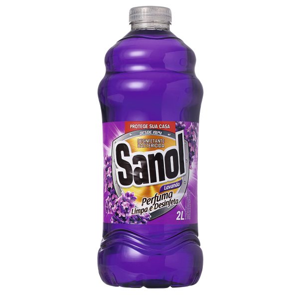 Desinfetante Sanol Lavanda 2 Litros Desinfetante Sanol Lavanda 2 Litros