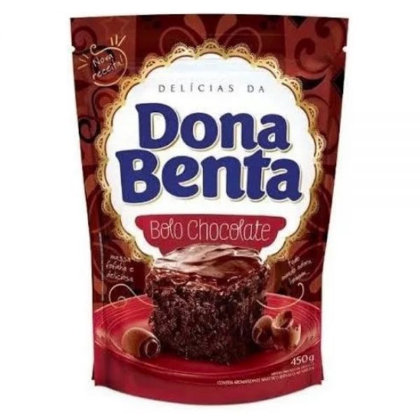 Dona Benta Chocolate Massa de Bolo Dona Benta Chocolate 450g
