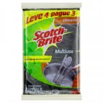 Esponja Antiaderente Pacote Econômico 4un Scotch-Brite