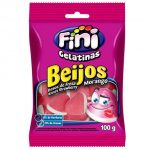 Gelatina Fini Beijos de Morango  90g