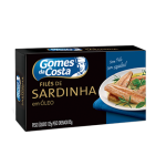 Filés de Sardinha em Óleo Gomes da Costa 125g