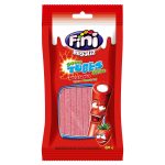 Gelatina Fini Regaliz Tubos Ácidos Morango 80g