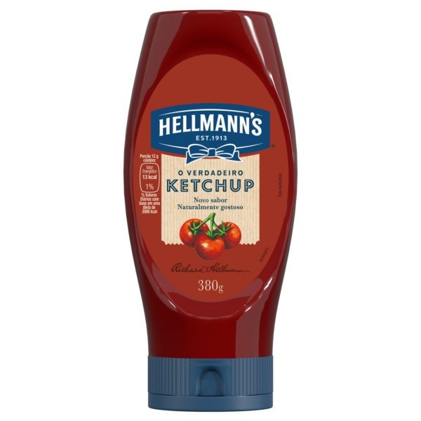 Ketchup Hellmann's Tradicional 380g Ketchup Hellmann's Tradicional 380g
