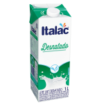 Leite Desnatado Italac 1l