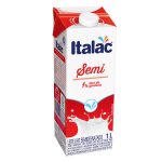 Leite Semidesnatado Italac 1l