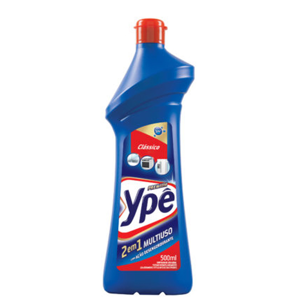 Limpador Ypê Multiuso 2 em 1 Clássico 500ml Limpador Ypê Multiuso 2 em 1 Clássico 500ml - Imagem 1
