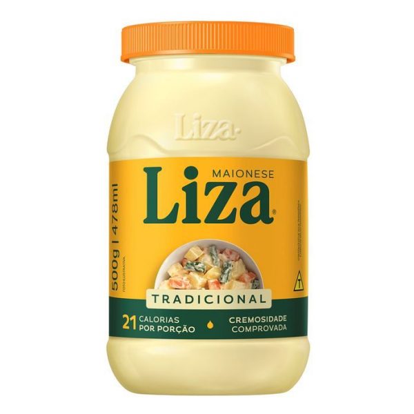 Maionese Liza Maionese Liza Tradicional 500g