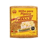 Milho Para Pipoca Wally Premium Tipo 1 500g