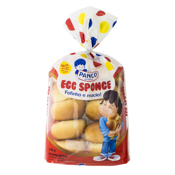 Pãezinhos Egg Sponge Panco 250g