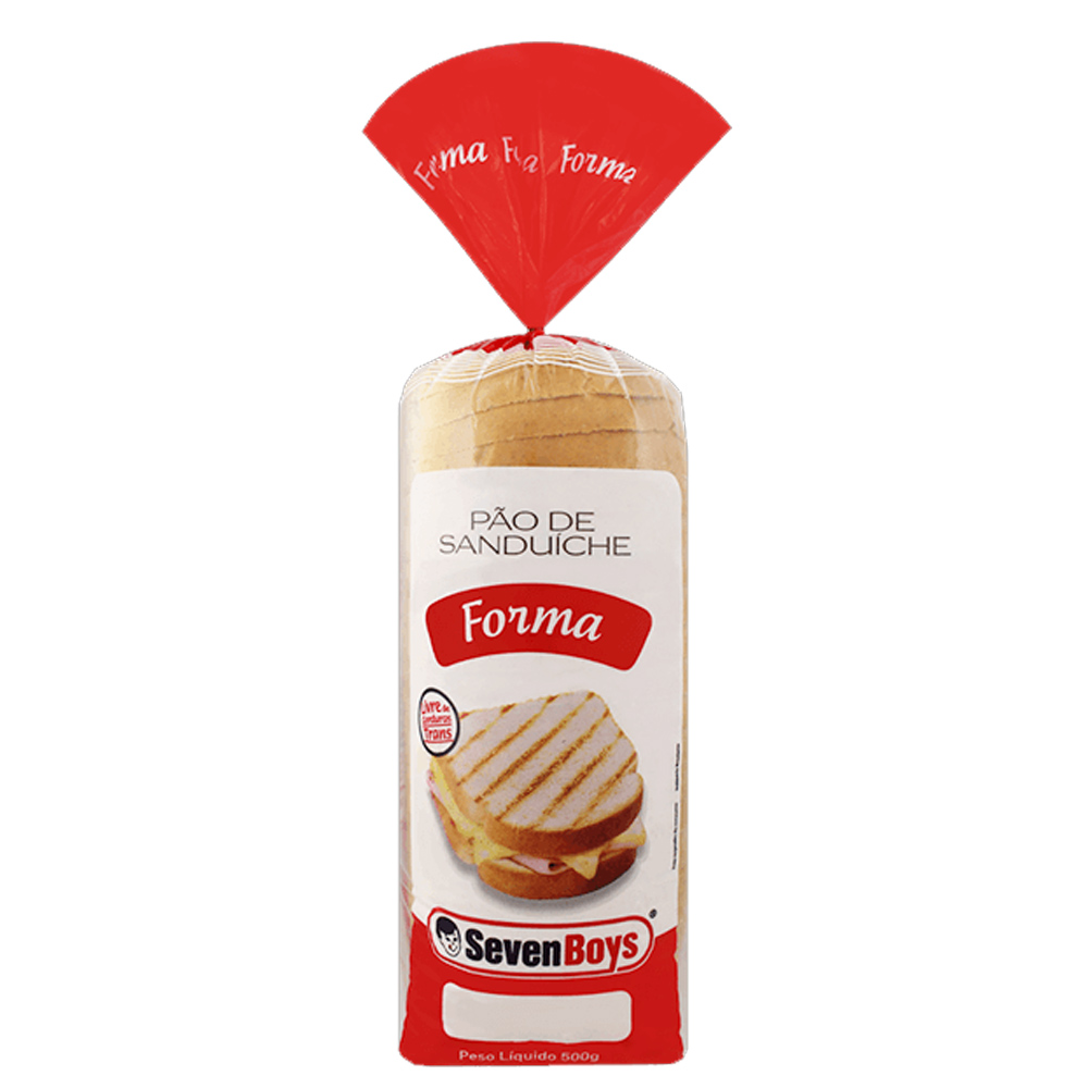 Pão de Forma SevenBoys 450g Pão de Forma SevenBoys 450g - Imagem 1