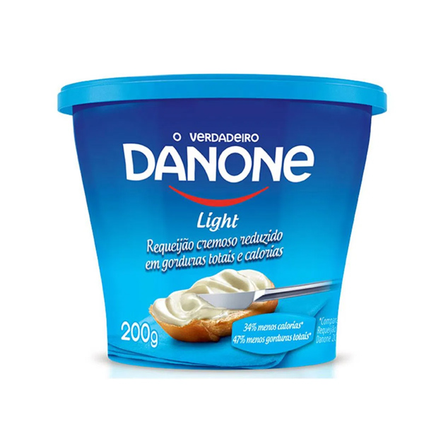 Requeijão Danone Light 200g Requeijão Danone Light 200g - Imagem 1