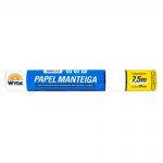 Rolo Folha de Papel Manteiga Wyda 7,5m