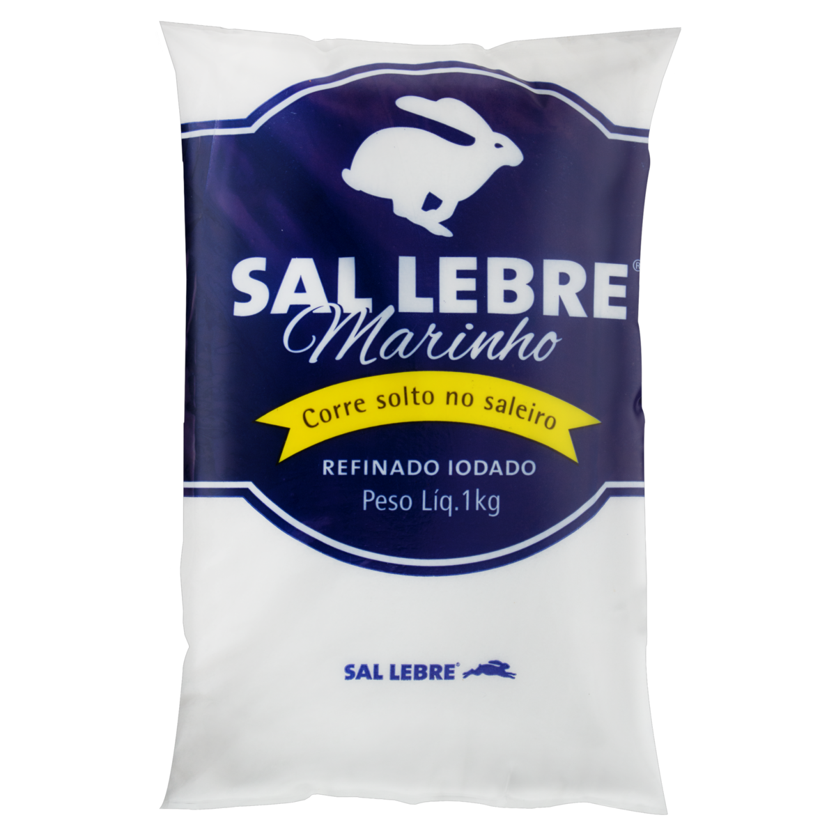Sal Lebre Refinado Sal Refinado Lebre 1kg - Imagem 1