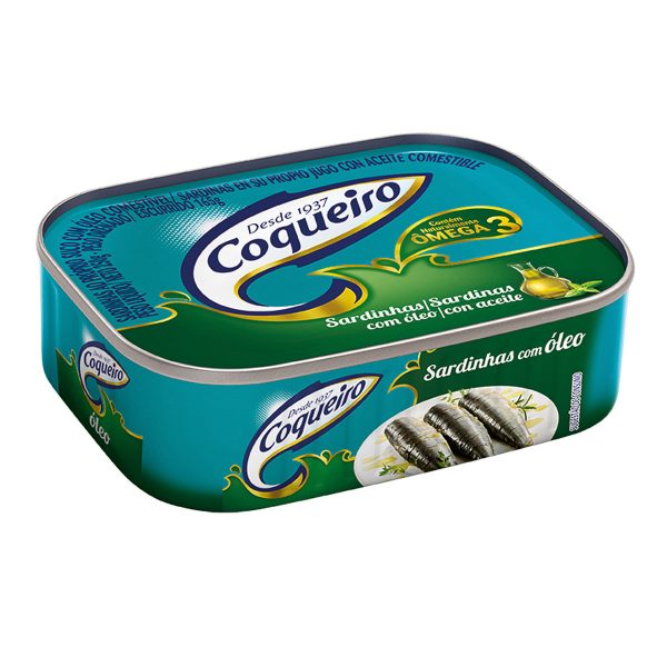 Sardinhas com Óleo Coqueiro 125g Sardinhas com Óleo Coqueiro 125g