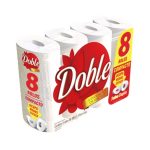 Papel Higiênico Folha Dupla 30m 8 Rolos Doble