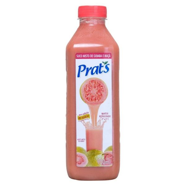 Suco Prats Goiaba e Maçã 900ml Suco Prats Goiaba e Maçã 900ml