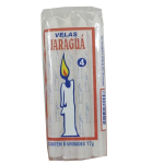 Velas Jaraguá Tipo 4 C/8 136g