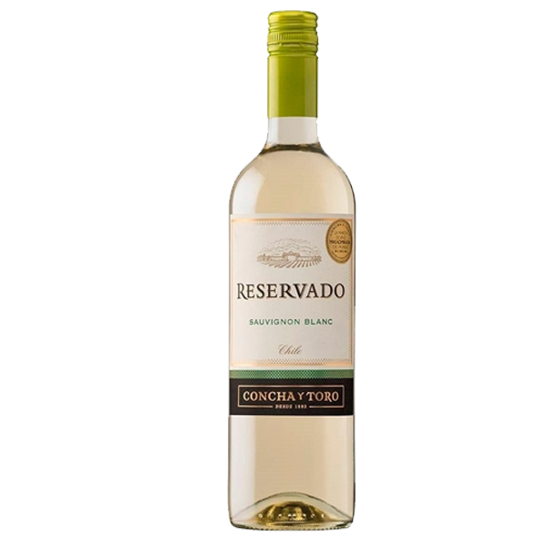 Vinho Reservado Cabernet Sauvignon Blanc Vinho Branco Concha Y Toro Reservado Sauvignon Blanc 750ml - Imagem 1