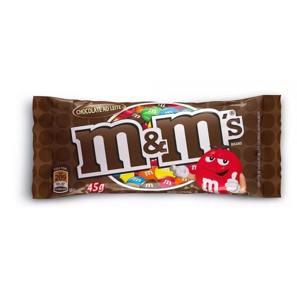 Confeitos de Chocolate M&M's 45g