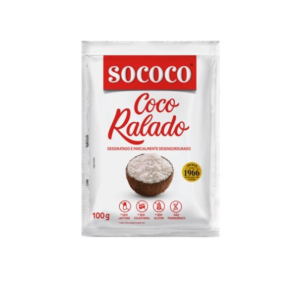 sococo ralado Coco Ralado Desidratado Sococo 100g