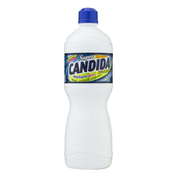 Água Sanitária Super Candida 1 Litro Água Sanitária Super Candida 1 Litro