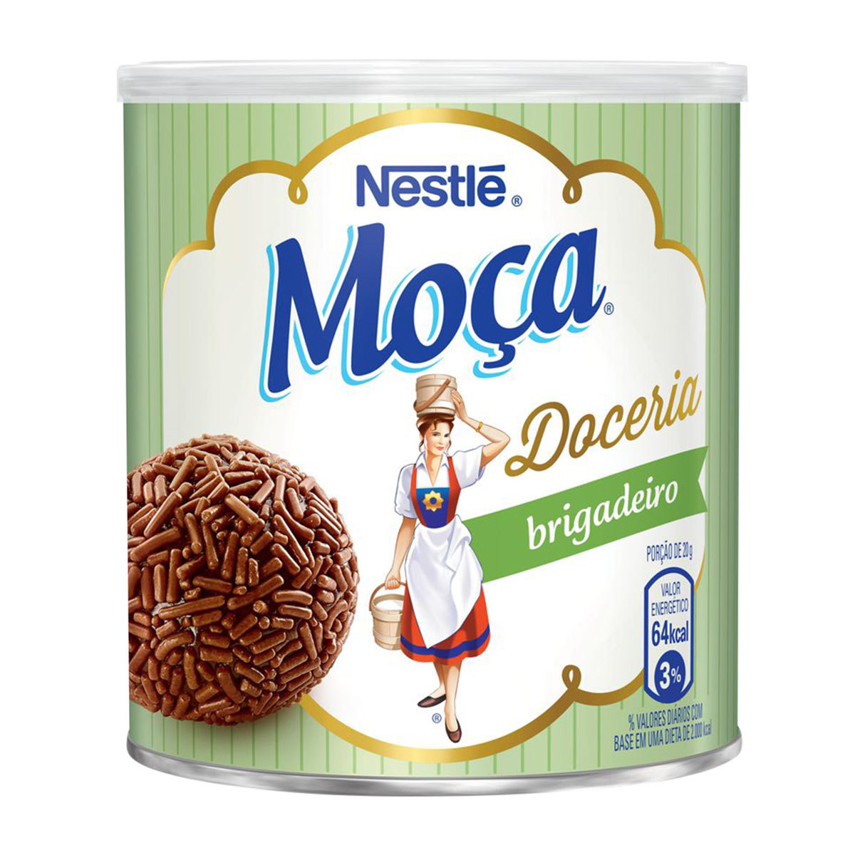 Brigadeiro Moça Sobremesa Brigadeiro Nestlé Moça 385g - Imagem 1