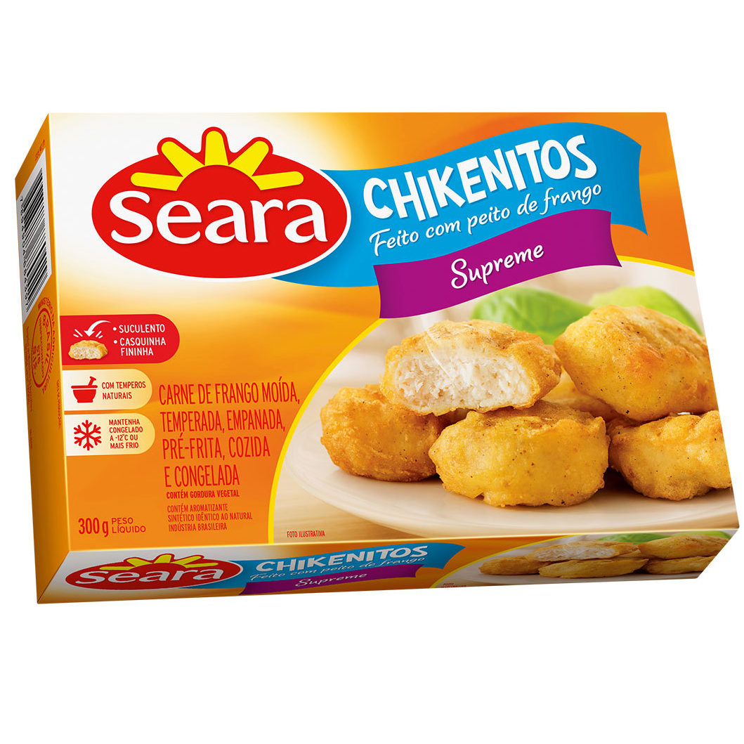 Chikenitos Chiken Seara Supreme 300g - Imagem 1