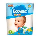 Fralda Babysec Ultra Sec Galinha Pintadinha G 38Un