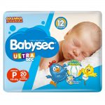 Fralda Babysec Ultra Sec Galinha Pintadinha P 2OUn