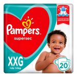 Fralda Pampers Supersec XXG 20Un