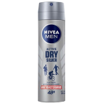 Desodorante Aerosol Nivea Active Dry Silver Masculino 150ml/89g