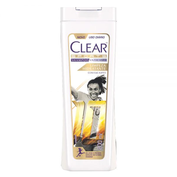 Shampoo Clear Sports Shampoo Clear Sports Limpeza Hidratante 200ml