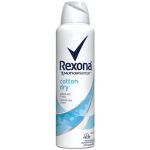 Desodorante Aerosol Rexona Cotton Dry Feminino 150ml/90g