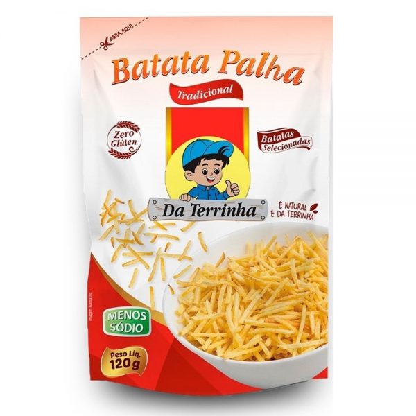 Batata palha da terrinha 120g Batata Palha Tradicional Da Terrinha 100g