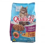 Ração Para Gatos Qualidy Castrados Frango e Arroz 1Kg