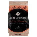 Sal do Himalaia Moído e Iodado Lebre Gourmet 500g