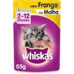 Alimento Para Gatos Filhotes Whiskas Frango ao Molho 85g