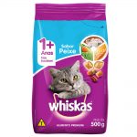 Ração Gatos Adulto Whiskas Peixe 500g
