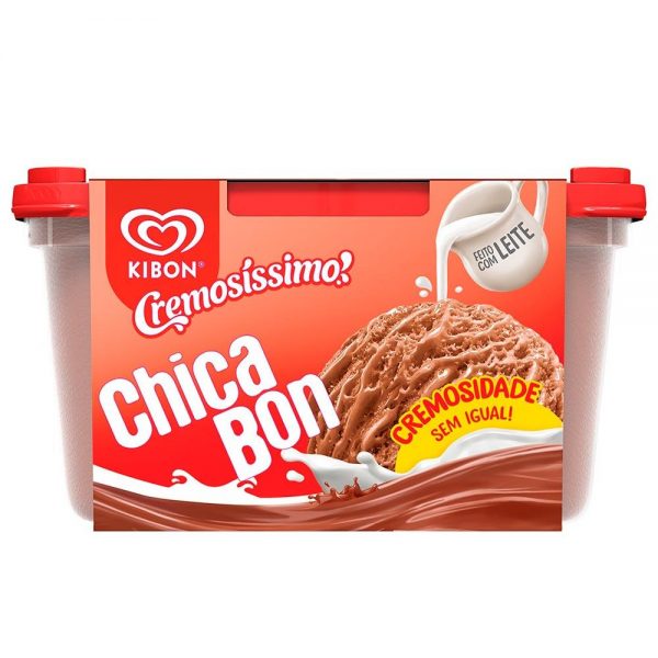 Sorvete Kibon Cremosissimo ChicaBon 1,5l