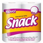 Papel Toalha Snack com 100 Toalhas